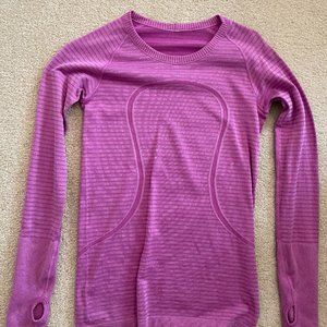 Lululemon Women's Purple Long Sleeve Shirt Small